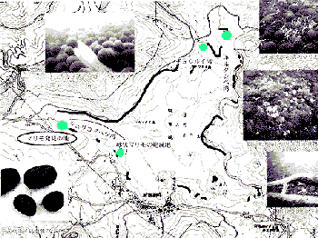 Map of Lake Akan